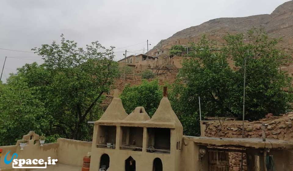 نمای محوطه اقامتگاه کوهپایه - شیروان - روستای پهلوانلو